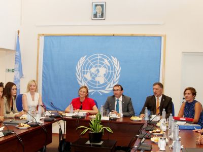 Negotiators met with the participation of Eide