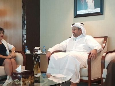 Minister Çolak met with Qatar Minister of Economy and Commerce