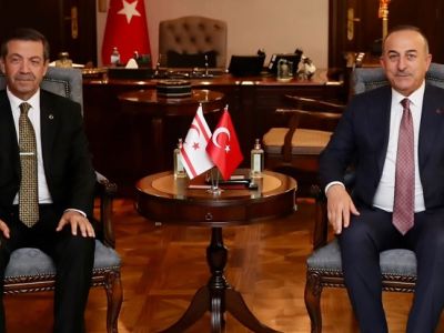 Ertuğruloğlu meets Çavuşoğlu