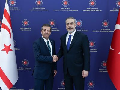 Foreign Minister Ertuğruloğlu meets with his counterpart Fidan in Ankara  