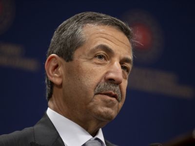 GKRY lideri Hristodulides’in Kıbrıs’ın Yunanistan ile birleşmesine dair 1950 yılında gerçekleştirilen oylamanın 75. yılı etkinliğine katılımına dair Bakan Tahsi