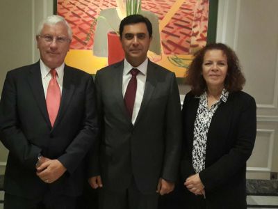 Minister Nami meets with Lord Sharkey and Baroness Ece
