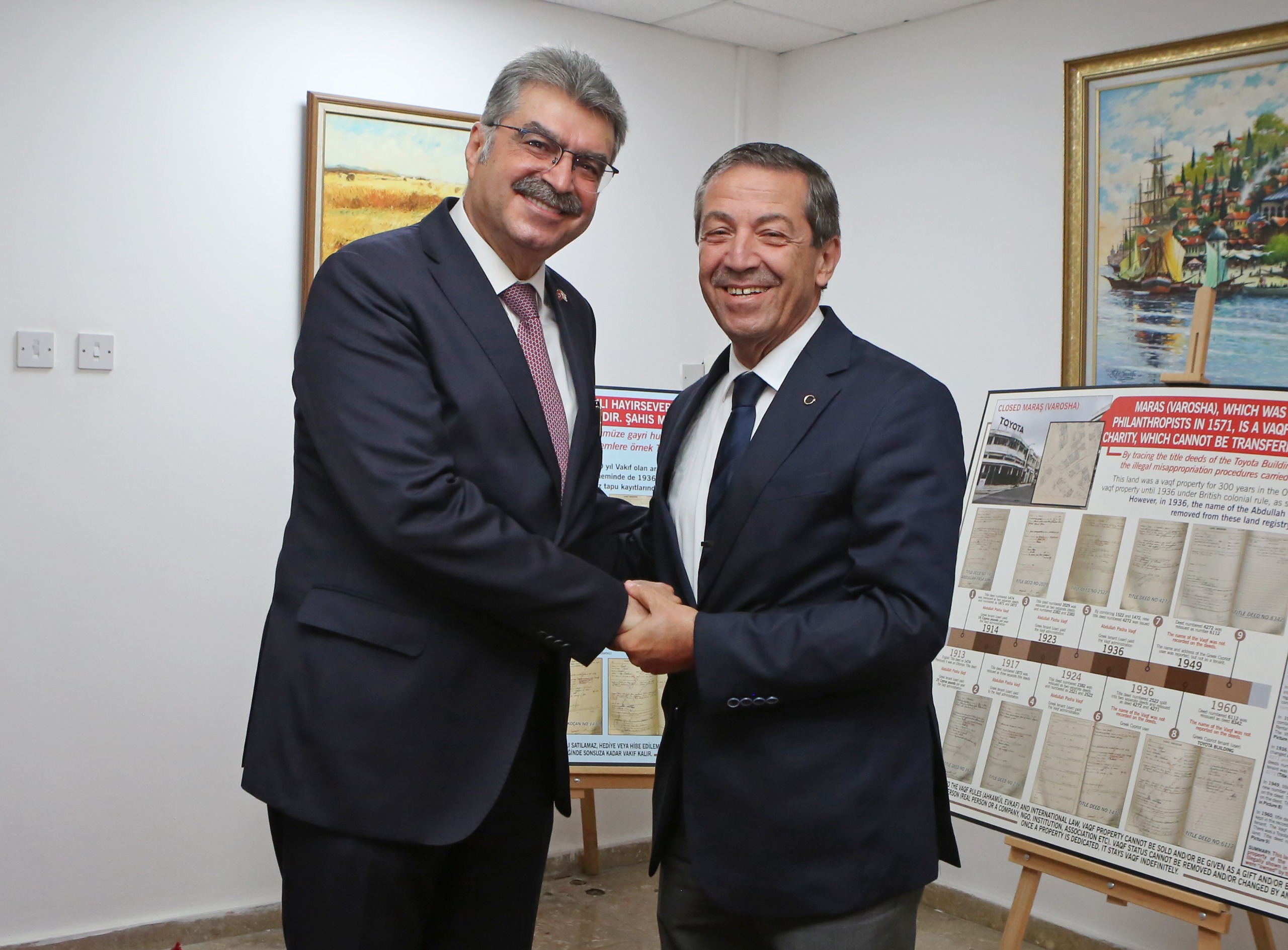 Ertuğruloğlu receives Türkiye-TRNC Interparliamentary Friendship Group Delegation