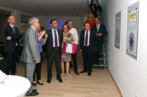 Dışişleri Bakanı Özdil Nami, Avrupa Birliği (AB) Bilgi Merkezi'nin açılışını gerçekleştirdi