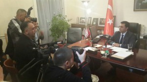 Minister of Foreign Affairs Nami meets with Turkish Cypriot media in London
