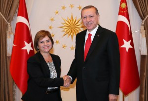 Foreign Minister Çolak carries out first official visit to Ankara (25 August 2015)