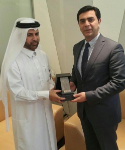 Dışişleri Bakanı Özdil Nami, Katara Kültür Köyü Vakfını ziyaret ederek Genel Direktör Dr.Al Sulaiti ile görüştü.