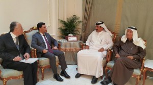 Dışişleri Bakanı Özdil Nami, Katar Ticaret Odası'nı ziyaret etti.