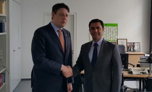 Minister of Foreign Affairs Özdil Nami met with Philipp Missfelder, Foreign Policy Spokesman in the Bundestag of the Christian Democratic Union of Germany and the Christian Social Union of Bavaria (CDU/CSU)