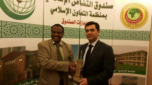 Foreign Minister Özdil Nami meets with the Vice President of the Islamic Solidarity  Fund (ISF) Abdul Razig M. Abdul Razig