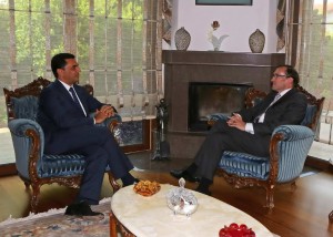 Minister of Foreign Affairs Nami meets with UN Secretary General’s Special Advisor on Cyprus Espen Barth Eide 