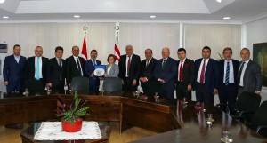 Dışişleri Bakanı Emine Çolak, Tüm Bürokratlar ve İş İnsanları Sosyal Dayanışma Derneği (TÜMBİAD) heyetini kabul etti