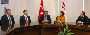 Dışişleri Bakanı Emine Çolak,   CHP Dışişleri Komisyonu üyelerini kabul etti.