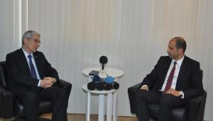 Başbakan Yardımcısı ve Dışişleri Bakanı Özersay Lefkoşa Büyükelçisi Kanbay ile görüştü (07/02/2018)